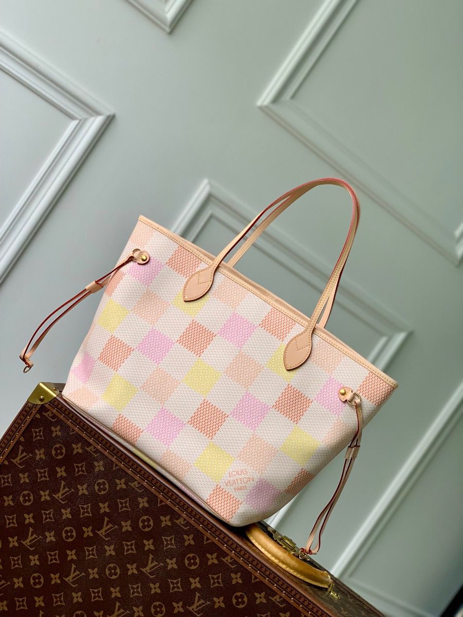 n40668 l**is V*t*n damier giant canvas neverfull mm