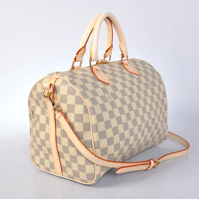 #n41001 l**is V*t*n 2013 damier azur speedy bandouliere speedy 30