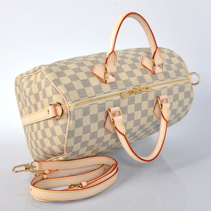 #n41001 l**is V*t*n 2013 damier azur speedy bandouliere speedy 30