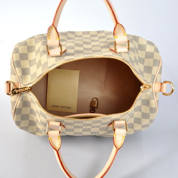 #n41001 l**is V*t*n 2013 damier azur speedy bandouliere speedy 30