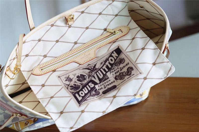 m41065 l**is V*t*n 2018 premium resort damier azur neverfull mm