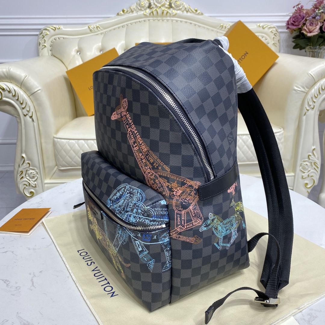 #n45275 l**is V*t*n damier graphite discovery backpack