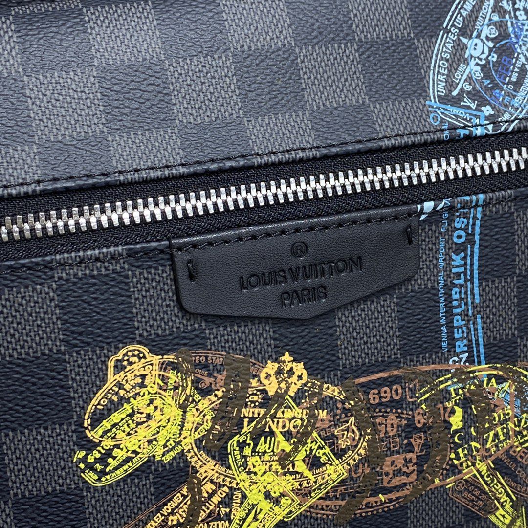 #n45275 l**is V*t*n damier graphite discovery backpack