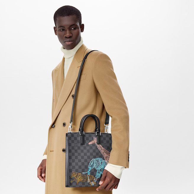 #n45276 l**is V*t*n damier graphite sac plat cross bag