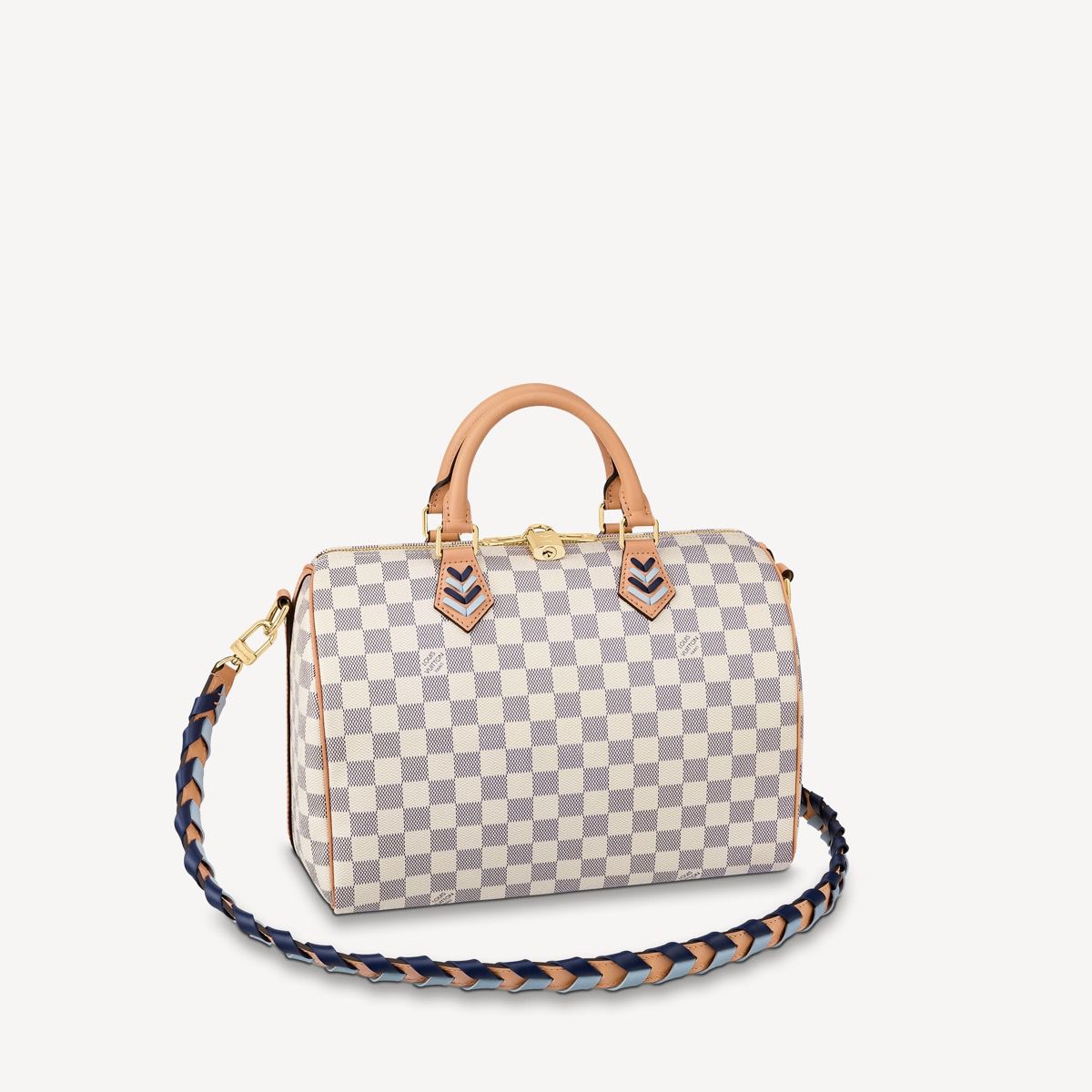 #n50054 l**is V*t*n damier azur speedy bandoulière 30
