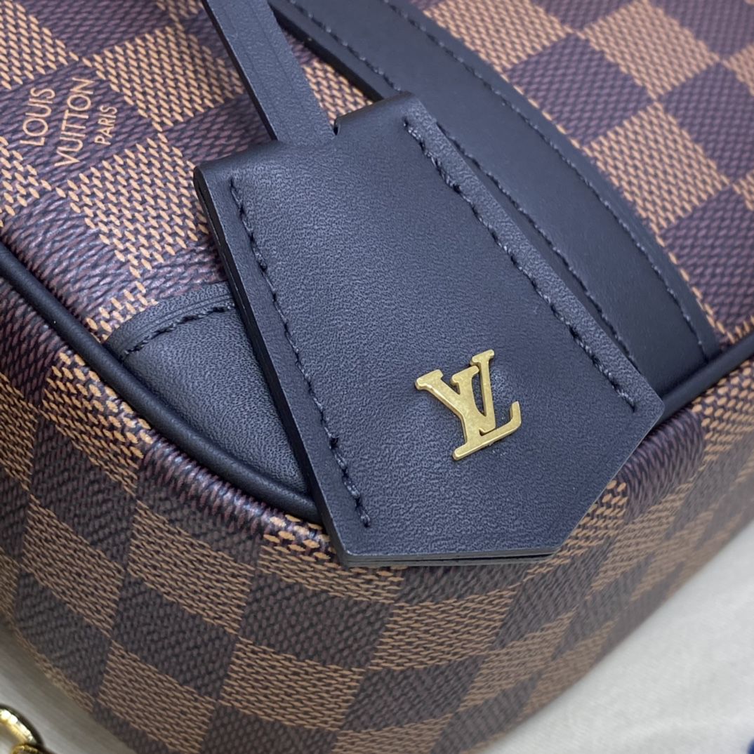 #n50063 l**is V*t*n damier ebene valisette souple bb handbag