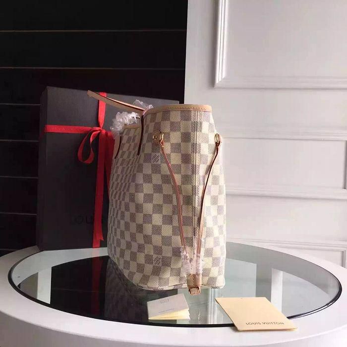 #n51107 l**is V*t*n damier premium azur neverfull pm