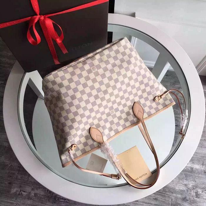 #n51107 l**is V*t*n damier premium azur neverfull pm