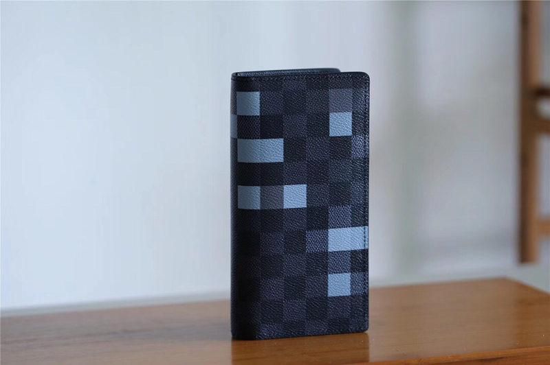 #n60163 l**is V*t*n 2019 damier graphite canvas brazza wallet