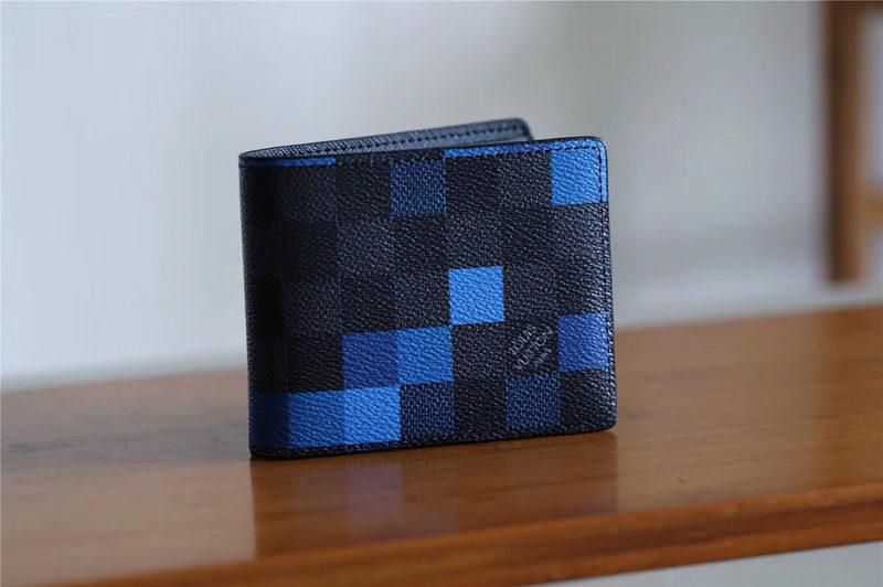 #n60180 l**is V*t*n 2019 damier graphite canvas slender wallet