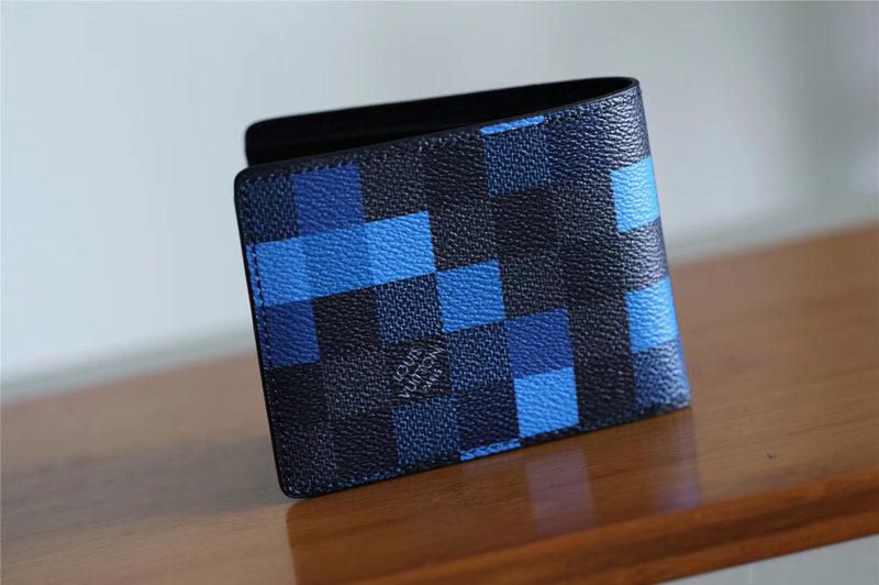 #n60180 l**is V*t*n 2019 damier graphite canvas slender wallet
