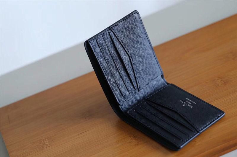 #n60181 l**is V*t*n 2019 damier graphite canvas slender wallet